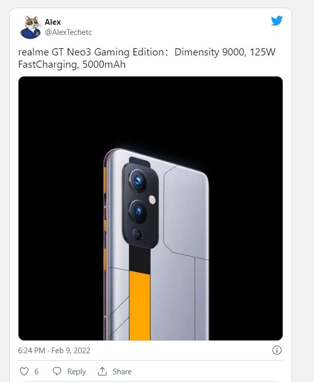 ผู้ใช้ทวิตเตอร์ที่ใช้ชื่อว่า @AlexTechetc