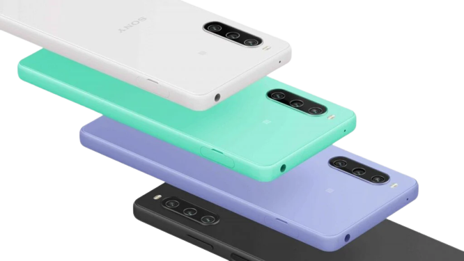 สีตัวเครื่องของ Sony Xperia 10 IV
